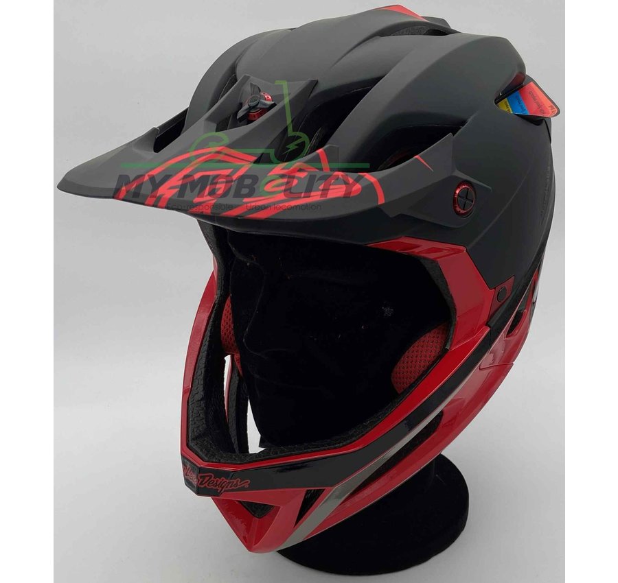 Troy Lee Designs Troy Lee Designs Stage Race Zwart / Rood