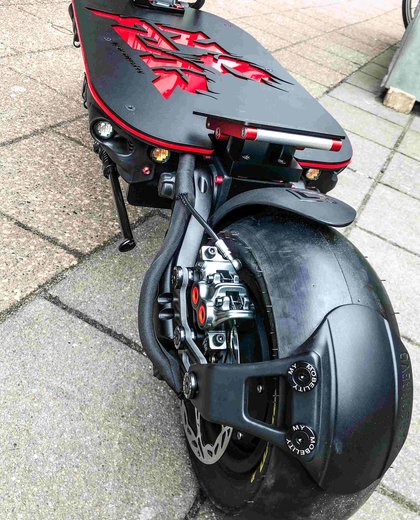  Dualtron Thunder Customisation: No Fear Race EDITION Rood