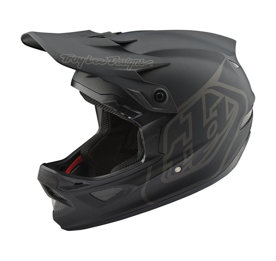 Troy Lee Designs Troy Lee Designs D3 Fiberlite Mono Black