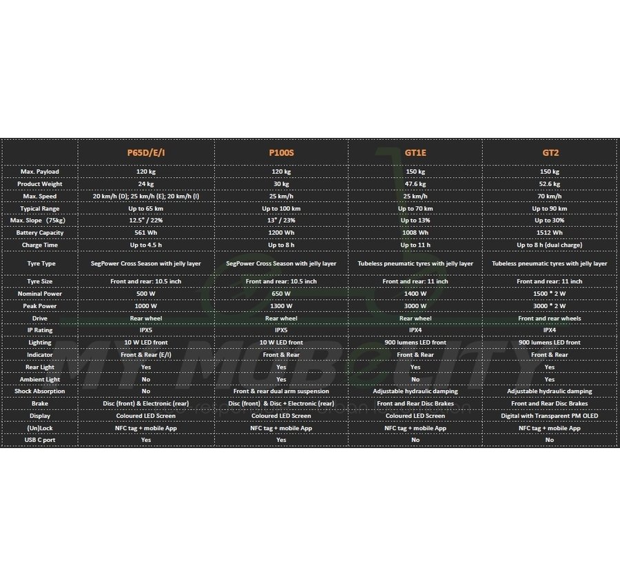 Ninebot Segway Ninebot P65 E