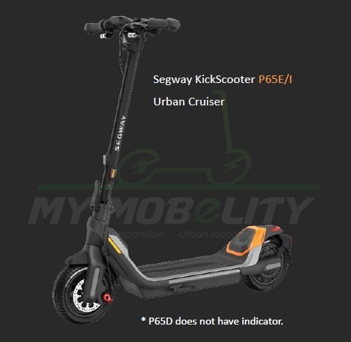 Replacement Segway Ninebot P65 Scooter Power Cord