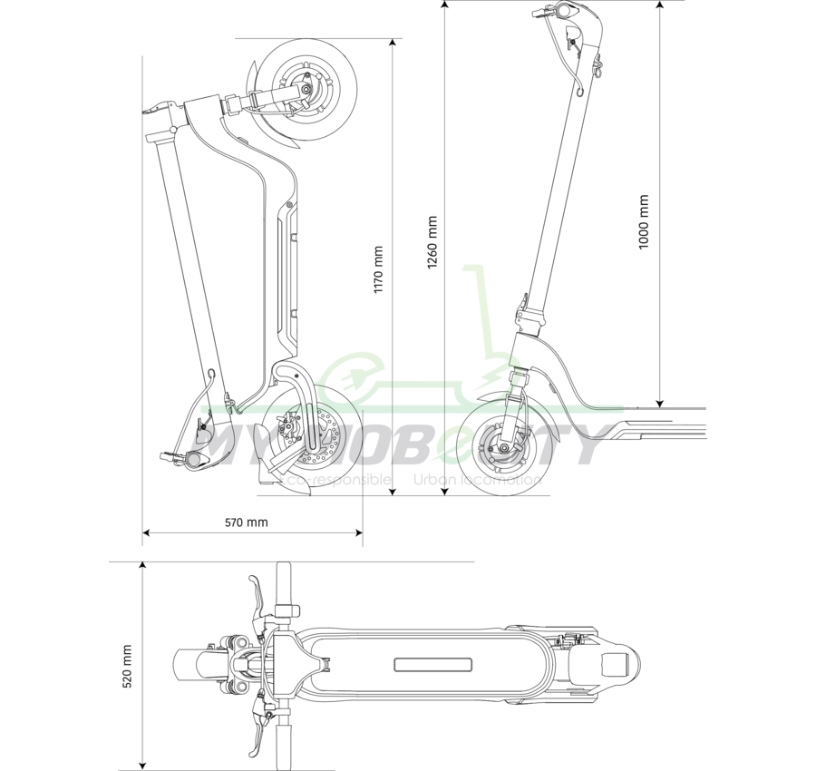 Speedtrott Speedtrott XT 800 48V 15Ah