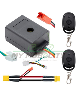 Anti theft system for electric scooter Ninebot G30/G2