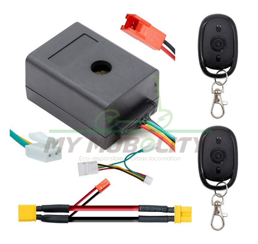 Système Antivol / Alarme pour trottinette électrique Ninebot G30/G2