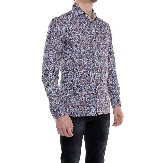 Chemise à motif paisley