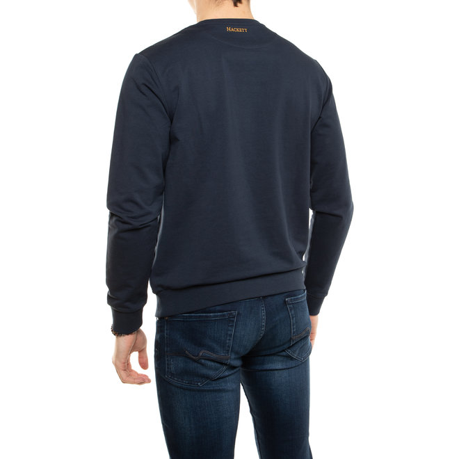 Sweat Sport Ecusson H - Navy