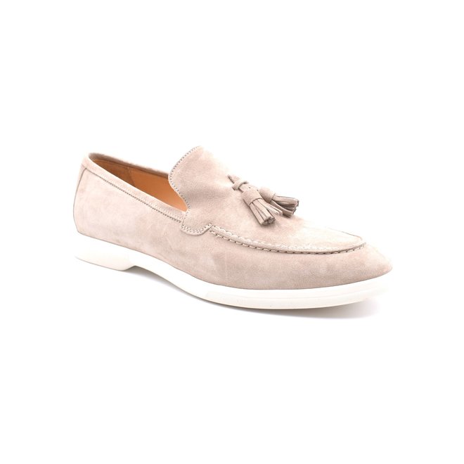 Mocassins en Daim Beige