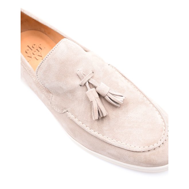 Mocassins en Daim Beige