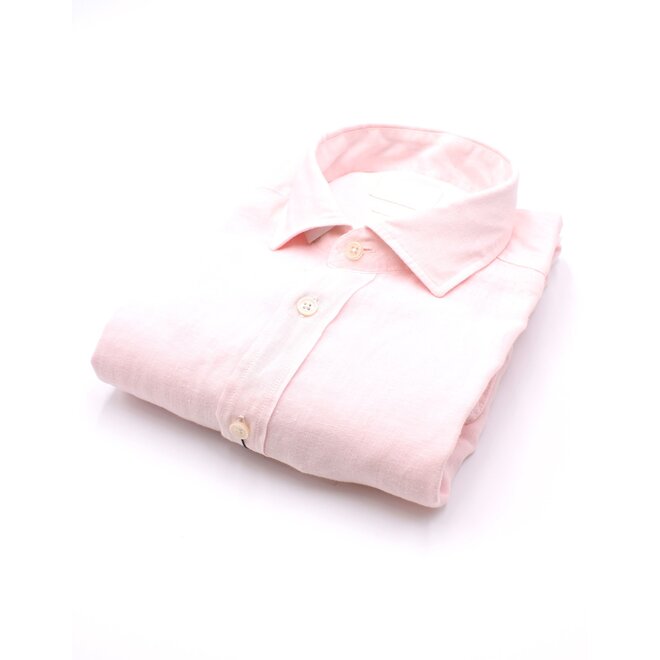 Chemise Rose en Lin