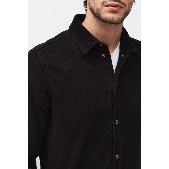 Over-Shirt - Daim Noir