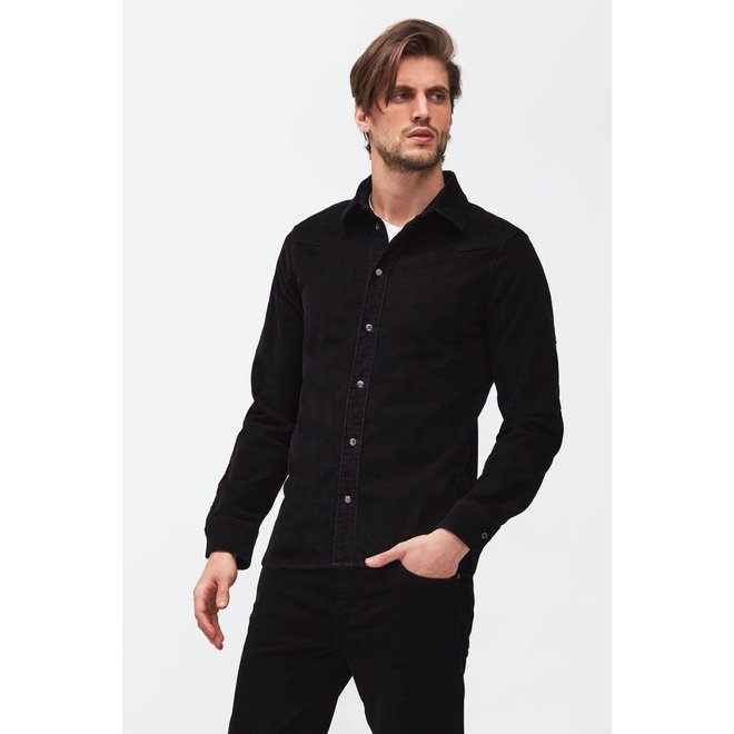 Over-Shirt - Daim Noir