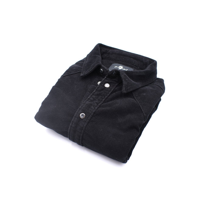 Over-Shirt - Daim Noir