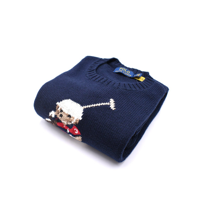 Pull-over Polo Bear & Big Pony - Navy