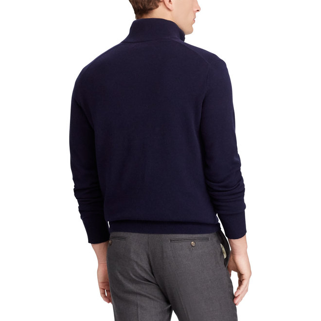 half-Zip Merinos - Navy