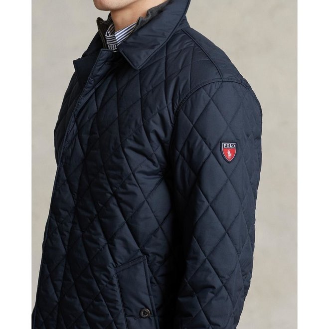 Manteau Matelassé Déperlant - Navy