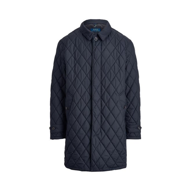 Manteau Matelassé Déperlant - Navy