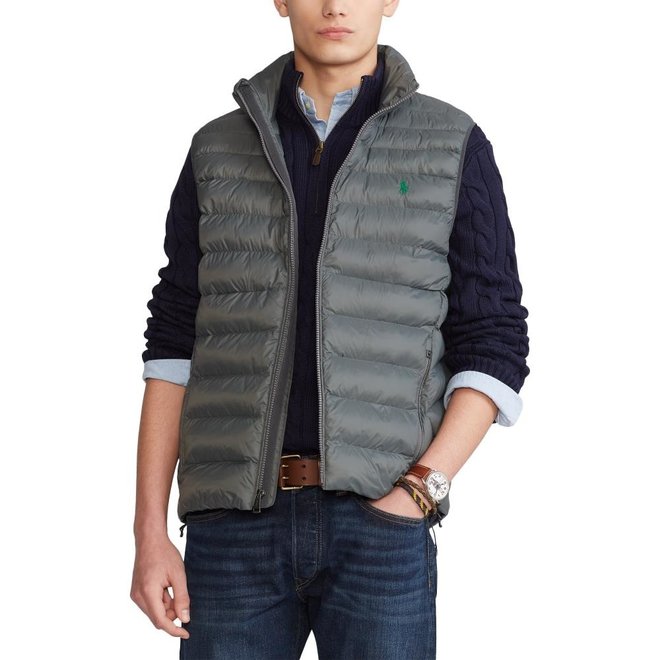 Gilet matelassé compressible - Gris - Ralph Lauren