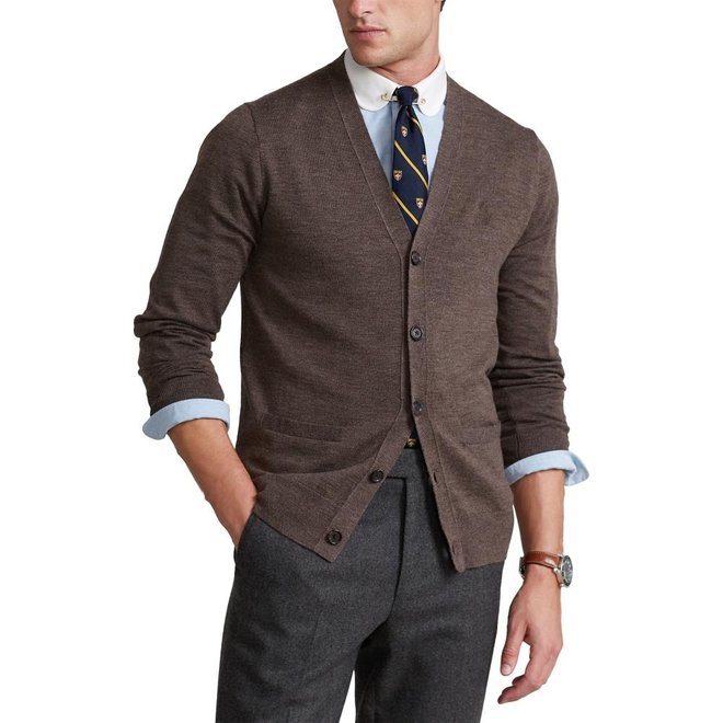 Cardigan - Brun