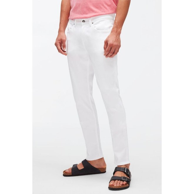 SLIMMY TAPERED STRETCH TEK SUNDAY - WHITE