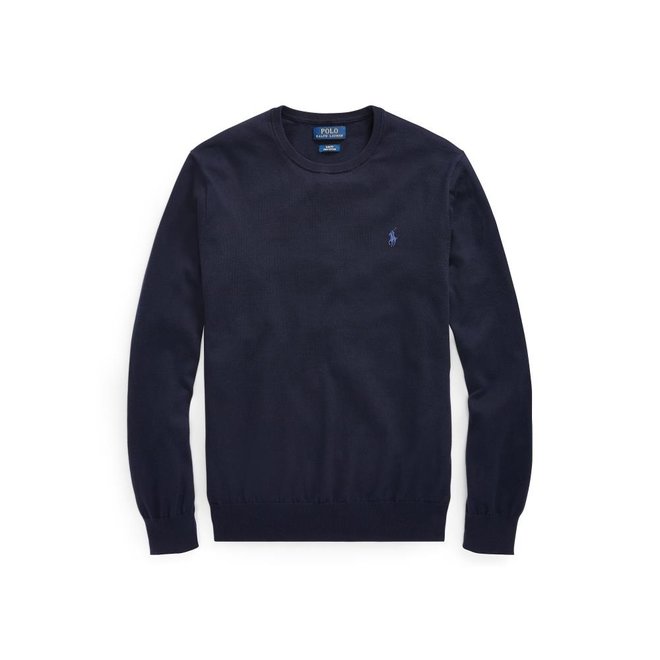 Pull Slim Fit en Coton - Navy