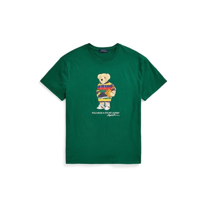 T-Shirt Bear en Jersey - Vert