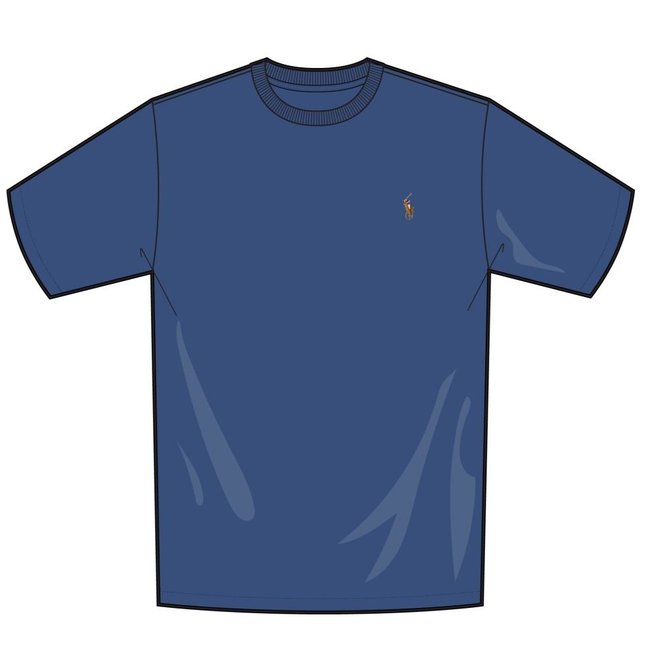 T-Shirt Custom Slim Fit - Royal Navy