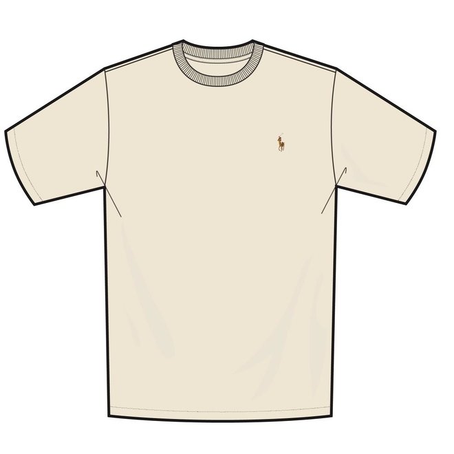 T-Shirt Custom Slim Fit - Blanc Crème