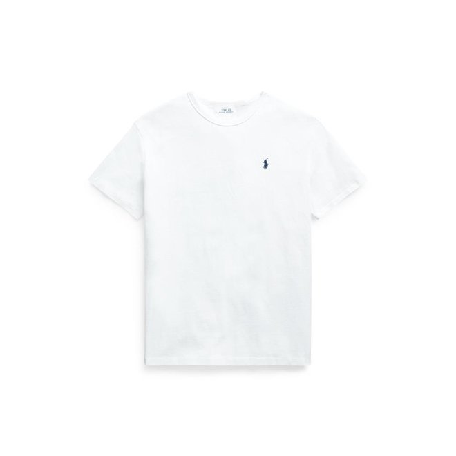 T-Shirt en Coton Classic Fit - Blanc