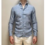 Chemise Slim Fit Luxury en Lin - Bleu