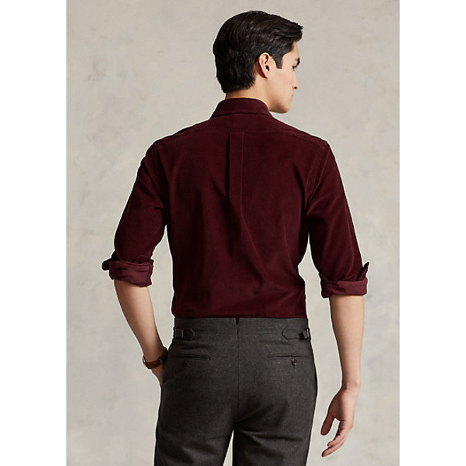 Chemise velours - Bordeaux - Ralph Lauren