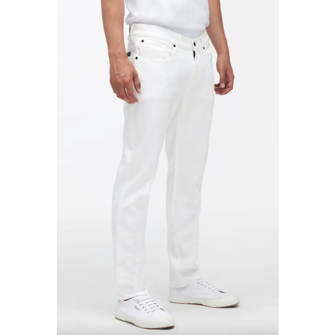 SLIMMY TAPERED LUXE PERFORMANCE WHITE WHITE