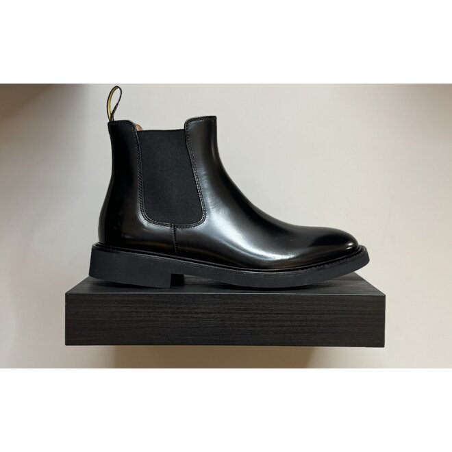 Bottines - Black Leather - Doucal's