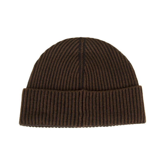 Bonnet en laine marron - Herno