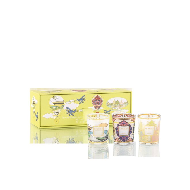 Trio Travel Candles My First Baobab Rio-Mexico-Miami - Baobab Collection