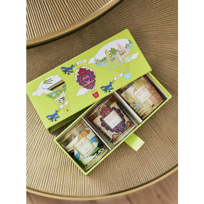 Trio Travel Candles My First Baobab Rio-Mexico-Miami - Baobab Collection