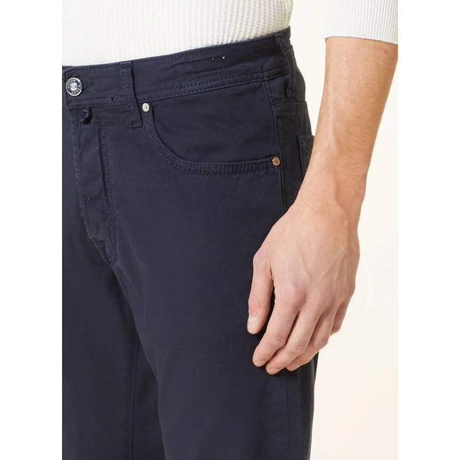 Bard slim-fit trousers Navy Blue Stretch Y99 Jacob Cohën