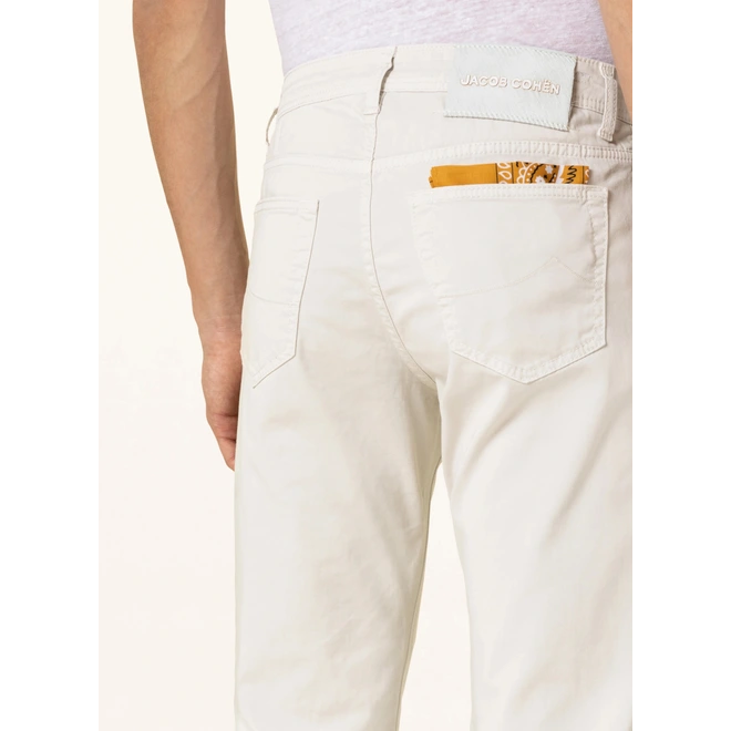 Bard slim-fit trousers Off-White Stretch A81 Jacob Cohën