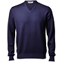 Pull col V - Royal Blue - Gran Sasso