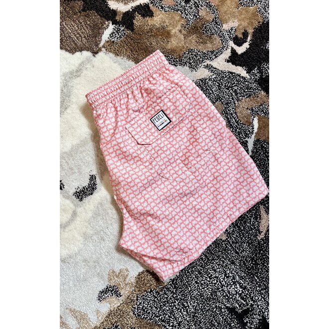 Maillot rose avec crabes FEDELI