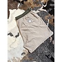 Maillot beige ceinture kaki FEDELI
