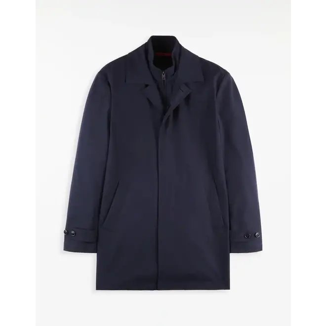 Parka Morning Stretch Nylon Navy FAY