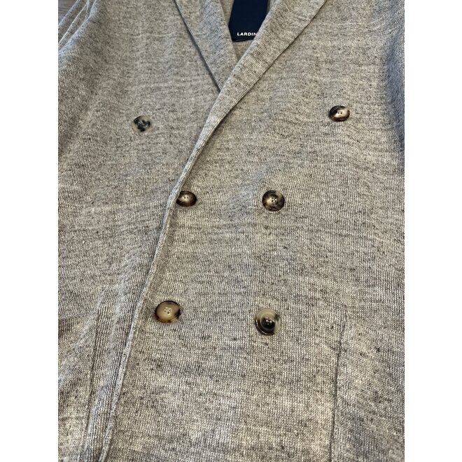 Giacca Maglia croisé - Lino - Beige