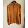 Polo en laine vierge orange - Barbieri