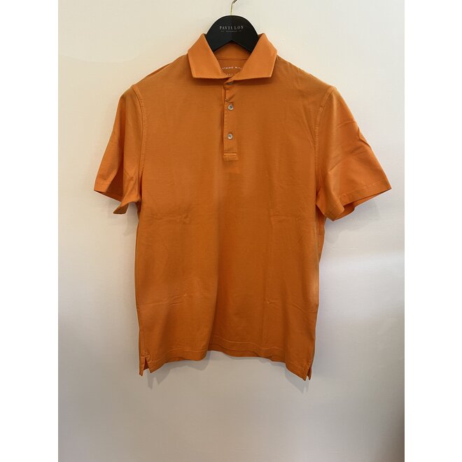 Polo manches courtes orange FEDELI