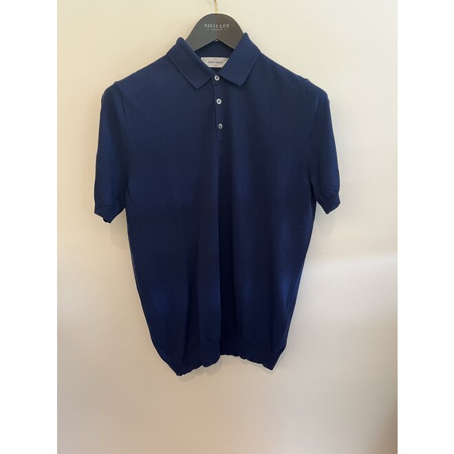 Polo Royal blue Fresh Coton Gran Sasso