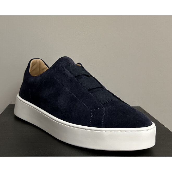 Sneakers WHITE M01 VELOUR BLUE RFR