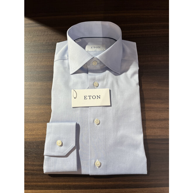 Chemise bleue en coton ETON