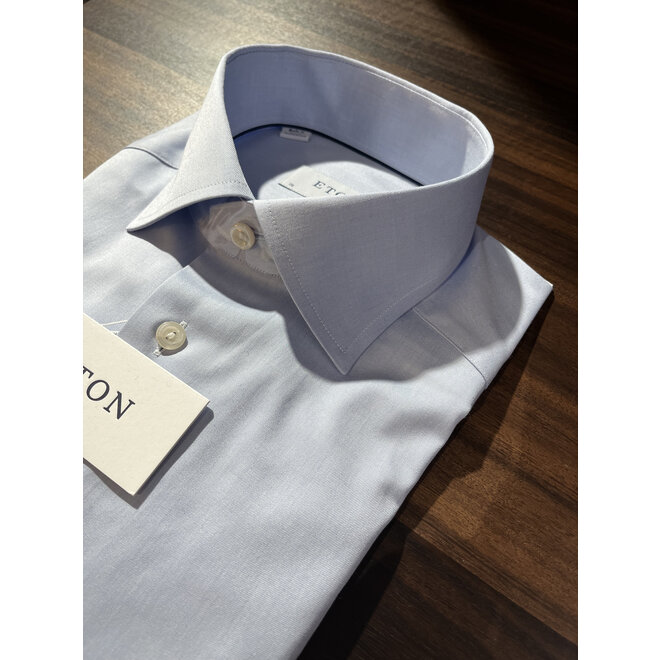 Chemise bleue en coton ETON