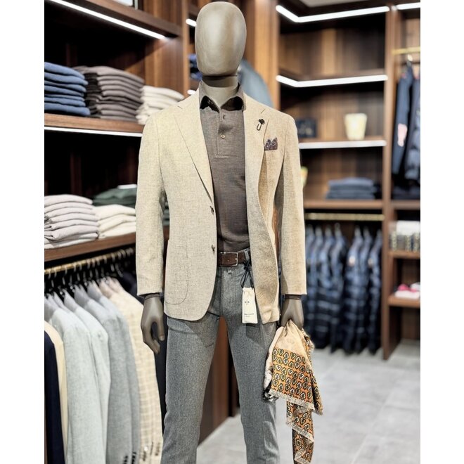 Blazer beige Wool & Cashmere 210 LARDINI