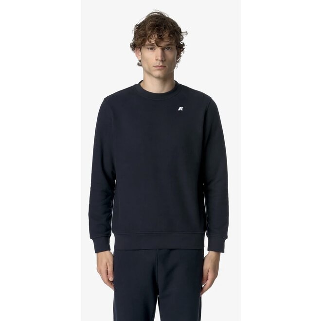 BAPTISTE HEAVY FLEECE  BLUE DEPTH